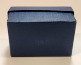 Royal Worcester King Size Blue and Yellow Birds Egg Coddler Poacher Porcelain Jar with Metal Lid Made in England New in Box