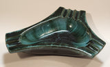 Vintage BMP Blue Mountain Pottery Drip Glaze Ashtray Dish