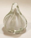Vintage Art Glass Vegetable Head of Garlic 2 3/8" Tall Ornament