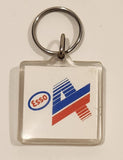 Esso 4 Acrylic Fob Keychain Ring