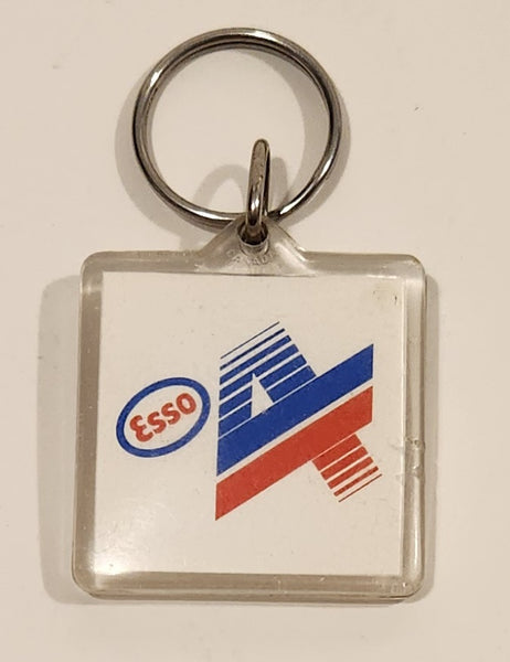 Esso 4 Acrylic Fob Keychain Ring