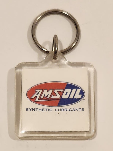 Ams Oil Synthetic Lubricants Quality Of Life Acrylic Fob Keychain Ring