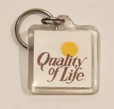 Ams Oil Synthetic Lubricants Quality Of Life Acrylic Fob Keychain Ring