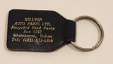 Hilltop Auto Parts Ltd. Recycled Used Parts Whitehorse Yukon Black Leather Fob Keychain Ring