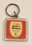 Schenley Golden Wedding Canadian Whisky Acrylic Fob Keychain Ring