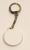 Tag Master Splendor Key Tag White Plastic Fob Keychain Ring