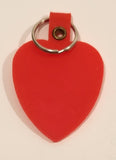 Vintage Start a Heart with CPR Yukon Whitehorse Heart Shaped Red Plastic Fob Keychain