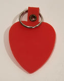 Vintage Start a Heart with CPR Yukon Whitehorse Heart Shaped Red Plastic Fob Keychain