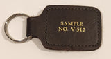 Vintage Salesman Sample No. V 517 Leather Fob Keychain Ring
