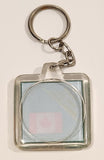 Canada Flag in case of emergency Break Glass Acrylic Fob Keychain Ring