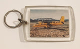 Vintage Ptarmigan Airways Ltd. Yellowknife N.W.T. Canada Fob Keychain Ring