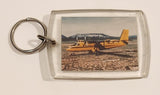 Vintage Ptarmigan Airways Ltd. Yellowknife N.W.T. Canada Fob Keychain Ring