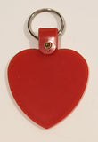 Vintage Action Ford Sales Ltd. Montreal Red Plastic Fob Keychain Ring