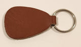 Salesman Sample No. V 828 Brown Leather Fob Keychain Ring