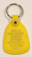 Mel's Gen Repair Trailer Hitches Regina Saskatchewan Yellow Plastic Fob Keychain Ring