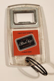 Vintage Carling Black Label Beer Great Taste Makes It A Great Beer Acrylic Bottle Opener Keychain Key Ring