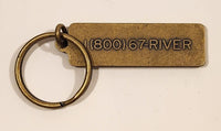 Edgewater Hotel Casino Laughlin Nevada Metal Fob Keychain Key Ring