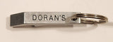 Vintage Doran's Brewery Thunder Bay Metal Bottle Opener Fob Keychain Ring