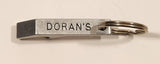 Vintage Doran's Brewery Thunder Bay Metal Bottle Opener Fob Keychain Ring