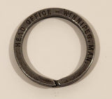 Antique The Great West-Life Assurance Co. Head Office Winnipeg Manitoba Metal Key Ring