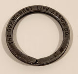 Antique The Great West-Life Assurance Co. Head Office Winnipeg Manitoba Metal Key Ring