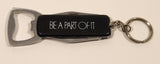 Vintage Canadian Club Be Part Of It Bottle Opener Knife Multi Tool Keychain Key Ring