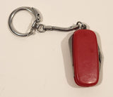Kami Kamloops B.C. Red Knife Multi Tool Keychain Key Ring