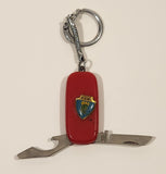 Kami Kamloops B.C. Red Knife Multi Tool Keychain Key Ring