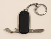 Black Knife Multi Tool Keychain Key Ring
