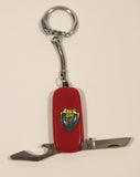 Kami Kamloops B.C. Red Knife Multi Tool Keychain Key Ring