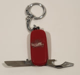 Kami Kamloops B.C. Red Knife Multi Tool Keychain Key Ring
