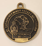 St. Catherines Minor Hockey Association H.T. Church Royal Canadian Legion Branch 24 Metal Medal Medallion