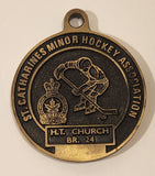 St. Catherines Minor Hockey Association H.T. Church Royal Canadian Legion Branch 24 Metal Medal Medallion