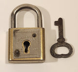 Vintage Highmount 25 mm Padlock with Key Made in Japan