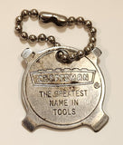 Vintage Sears Robuck And Co. Craftsman The Greatest Name In Tools Metal 4-Way Pocket Screwdriver Keychain Charm