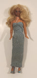 Vintage 1981 Kenner CPG Glamour Gals Blonde Hair 4 1/2" Rubber Toy Doll Made in Hong Kong