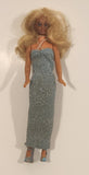 Vintage 1981 Kenner CPG Glamour Gals Blonde Hair 4 1/2" Rubber Toy Doll Made in Hong Kong
