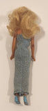 Vintage 1981 Kenner CPG Glamour Gals Blonde Hair 4 1/2" Rubber Toy Doll Made in Hong Kong