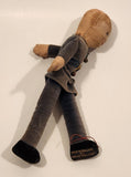 Rare Vintage 1930s 1940s Norah Wellings British Army Soldier 7 3/4" Soft Fabric Buckram on Wood Toy Doll Made in England