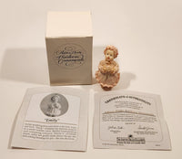 1993 Ashton Drake Heirloom Ornaments Emily Porcelain Figurine by Yolanda Bello
