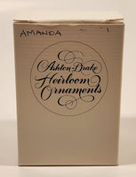 1993 Ashton Drake Heirloom Ornaments Amanda Porcelain Figurine by Yolanda Bello