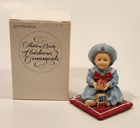 1993 Ashton Drake Heirloom Ornaments Amanda Porcelain Figurine by Yolanda Bello
