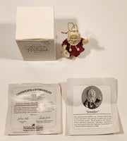 1993 Ashton Drake Heirloom Ornaments Jennifer Porcelain Figurine by Yolanda Bello
