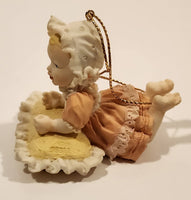 1993 Ashton Drake Heirloom Ornaments Heather Porcelain Figurine by Yolanda Bello