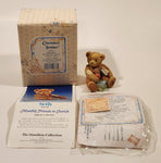 1993 Enesco Cherished Teddies 914835 "School Days" Seth September Bear Resin Figurine New in Box