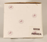 1992 The Ashton Drake Galleries Picture Perfect Dolls by Yolanda Bello Amanda 6 1/2" Tall Porcelain Doll New Condition in Box #92038