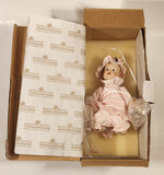 1992 The Ashton Drake Galleries Picture Perfect Dolls by Yolanda Bello Emily 5 1/2" Tall Porcelain Doll New Condition in Box #92040