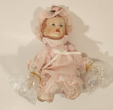 1992 The Ashton Drake Galleries Picture Perfect Dolls by Yolanda Bello Emily 5 1/2" Tall Porcelain Doll New Condition in Box #92040