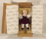 1992 The Ashton Drake Galleries Picture Perfect Dolls by Yolanda Bello Jennifer 6 1/2" Tall Porcelain Doll New Condition in Box #92036