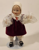 1992 The Ashton Drake Galleries Picture Perfect Dolls by Yolanda Bello Jennifer 6 1/2" Tall Porcelain Doll New Condition in Box #92036